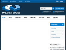 Tablet Screenshot of mclarenbooks.com